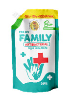 Рідке крем-мило For my FAMILY "Антибактеріальне" 560г (DOYPACK)